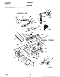CONTROLS Diagram and Parts List for FRS22ZGED1  Frigidaire Refrigerator