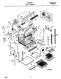BODY Diagram and Parts List for FEB789WCCH  Frigidaire Wall Oven