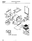 BODY Diagram and Parts List for MEF302PBWD  Uni Range