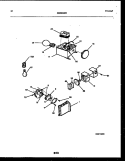 REFRIGERATOR CONTROL ASSEMBLY, DAMP Diagram and Parts List for FPCE24VFL1  Frigidaire Refrigerator