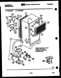 SYSTEM AND AUTOMATIC DEFROST PARTS Diagram and Parts List for TGK180EN1D  Kelvinator Refrigerator