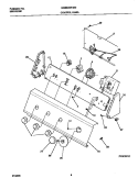 P12C0012 CONTROL PANEL Diagram and Parts List for GWS645RHS0  Gibson Washer