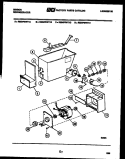 ICE DISPENSER Diagram and Parts List for RS24F9WT1A  Gibson Refrigerator