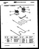 BROILER PARTS Diagram and Parts List for RER302CW1  Kelvinator Range