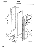 FREEZER DOOR Diagram and Parts List for MRS22WNCD0  Uni Refrigerator