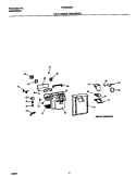 ICE AND WATER DISP Diagram and Parts List for FRS24BGDW0  Frigidaire Refrigerator