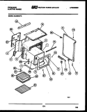 BODY PARTS Diagram and Parts List for RA30BEL3  Frigidaire Range