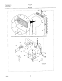SYSTEM Diagram and Parts List for R22CW10  Frigidaire Freezer