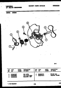 CAM Diagram and Parts List for DB400A1  Frigidaire Dishwasher