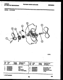 CAM Diagram and Parts List for 61-1014-10-00  Tappan Dishwasher