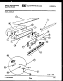 CONTROL PANEL Diagram and Parts List for KB969LM0  Frigidaire Microwave Oven Combo
