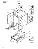 Part Location Diagram of 154187104 Frigidaire HOSE