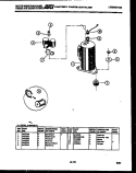 CABINET AND INSTALLATION PARTS Diagram and Parts List for AL099K1A1  Frigidaire Air Conditioner