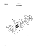 AIR HANDLING Diagram and Parts List for WAC053K7A1  Westinghouse Air Conditioner