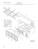 REPLACEMENT PARTS Diagram and Parts List for E488WV120S  Electrolux Range Hood