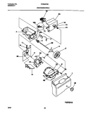CONTAINER / DRIVE Diagram and Parts List for FRS22WNCD5  Frigidaire Refrigerator