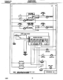 WIRING DIAGRAM Diagram and Parts List for FED367CETD  Frigidaire Range