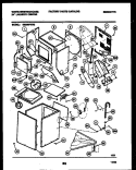 CABINET PARTS AND HEATER Diagram and Parts List for SM230PXD2  Frigidaire Washer