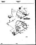 BURNER PARTS Diagram and Parts List for 30-4182-23-01  Tappan Range