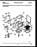 BODY PARTS Diagram and Parts List for CEC4M6WXD  Gibson Range