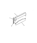 CONSOLE, PANELS Diagram and Parts List for GC34BCL0  Frigidaire Range