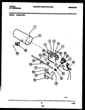 BURNER, IGNITER AND VALVE Diagram and Parts List for 49-2451-23-03  Tappan Dryer