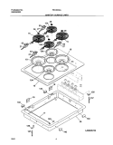 Part Location Diagram of 318159025 Frigidaire MAIN TOP