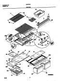 Part Location Diagram of 215723553 Frigidaire GLASS-SHELF