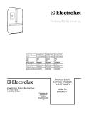 COVER Diagram and Parts List for EW23BC71IS2  Electrolux Refrigerator
