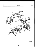 ICE DISPENSER Diagram and Parts List for RS24F9YX1C  Gibson Refrigerator