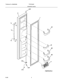 Part Location Diagram of 241834703 Frigidaire HARNESS-WIRING