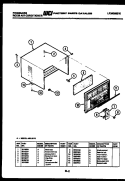 CABINET PARTS Diagram and Parts List for A11ME5F1  Frigidaire Air Conditioner