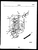 CABINET PARTS Diagram and Parts List for RS22F5WX1B  Gibson Refrigerator