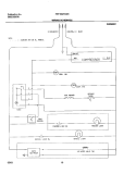WIRING SCHEMATIC Diagram and Parts List for FRT18G7CW0  Frigidaire Refrigerator