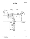 WIRING DIAGRAM Diagram and Parts List for FRT17B3AT3  Frigidaire Refrigerator