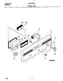 Part Location Diagram of 154351401 Frigidaire HARNESS-ELECTRICAL
