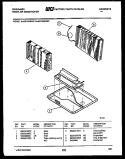 Part Location Diagram of 5303210378 Frigidaire BASE