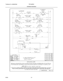 WIRING DIAGRAM Diagram and Parts List for FEF402BWC  Frigidaire Range