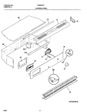 Part Location Diagram of 318015711 Frigidaire BRACKET-CLOCK Mounting
