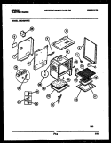 BODY PARTS Diagram and Parts List for CEC4M4WXE  Gibson Range