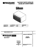 COVER Diagram and Parts List for GAC053T7A6  Gibson Air Conditioner