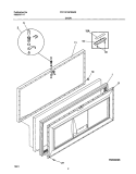 Part Location Diagram of 5303925346 Frigidaire PANEL