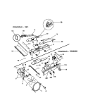 CONTROLS Diagram and Parts List for FRS24WSCB1  Frigidaire Refrigerator