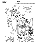 Part Location Diagram of 318102400 Frigidaire MID TOP COVER
