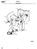 CONTROL PARTS Diagram and Parts List for FAS186W2A2  Frigidaire Air Conditioner