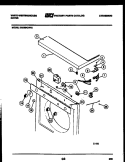 Part Location Diagram of 3205700 Frigidaire HARNESS-MAIN