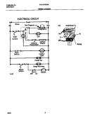 WIRING DIAGRAM Diagram and Parts List for FFU14F9GW4  Frigidaire Freezer
