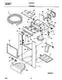 ICE DISPENSER Diagram and Parts List for FRS26ZRGB9  Frigidaire Refrigerator