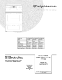 COVER Diagram and Parts List for GLEFM397DSA  Frigidaire Range