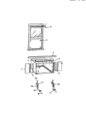 WINDOW MOUNTING PARTS Diagram and Parts List for AS227K2K1  Frigidaire Air Conditioner